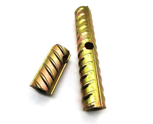 钢筋螺纹钢套筒巨浪金属制品品质放心钢筋螺纹钢套筒厂家价格